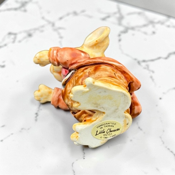 Vintage 1991 Ganz Little Cheesers Papa Woodsworth Mouse Ceramic Figurine #05101 - Picture 8 of 10